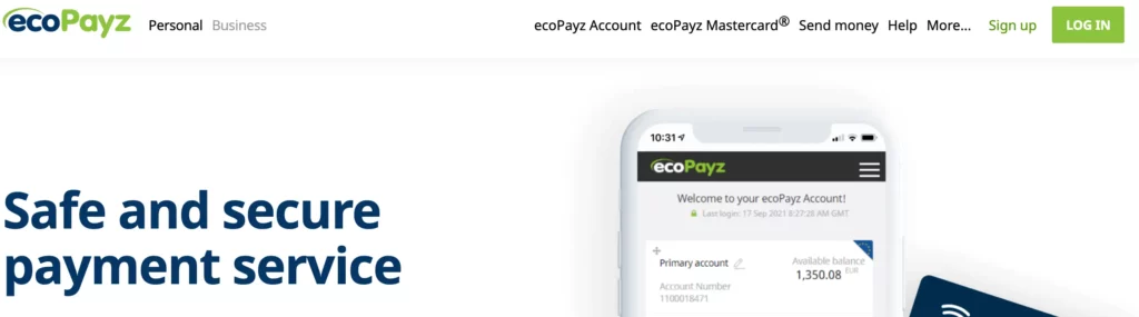 Deposit & Withdraw with EcoPayz