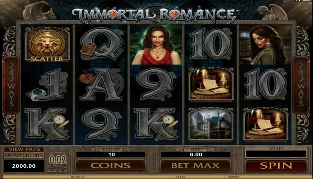 About Immortal Romance Slot