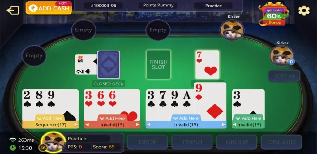 Rummy Online Bonuses and Payouts for Indian Players