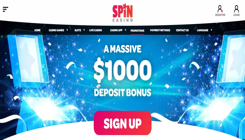 Bonuses and Promotions Spin Casino