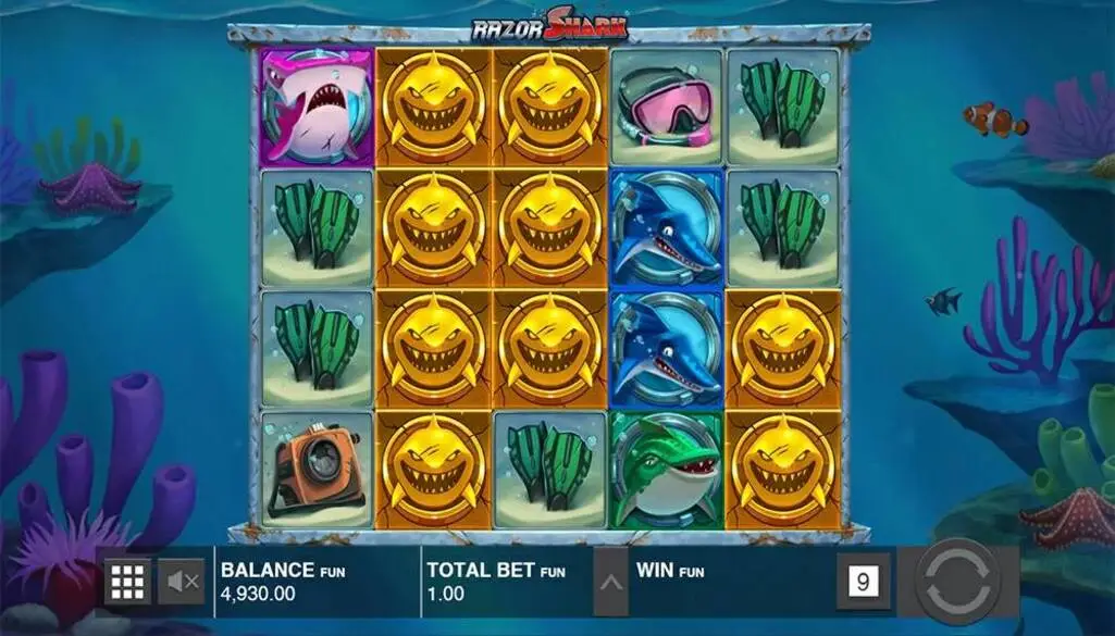 Bonuses and Special Features of Razor Shark Slot