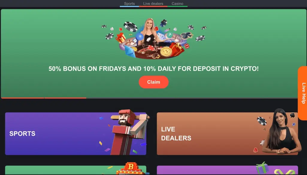 Bonuses and Promotions Bons Casino